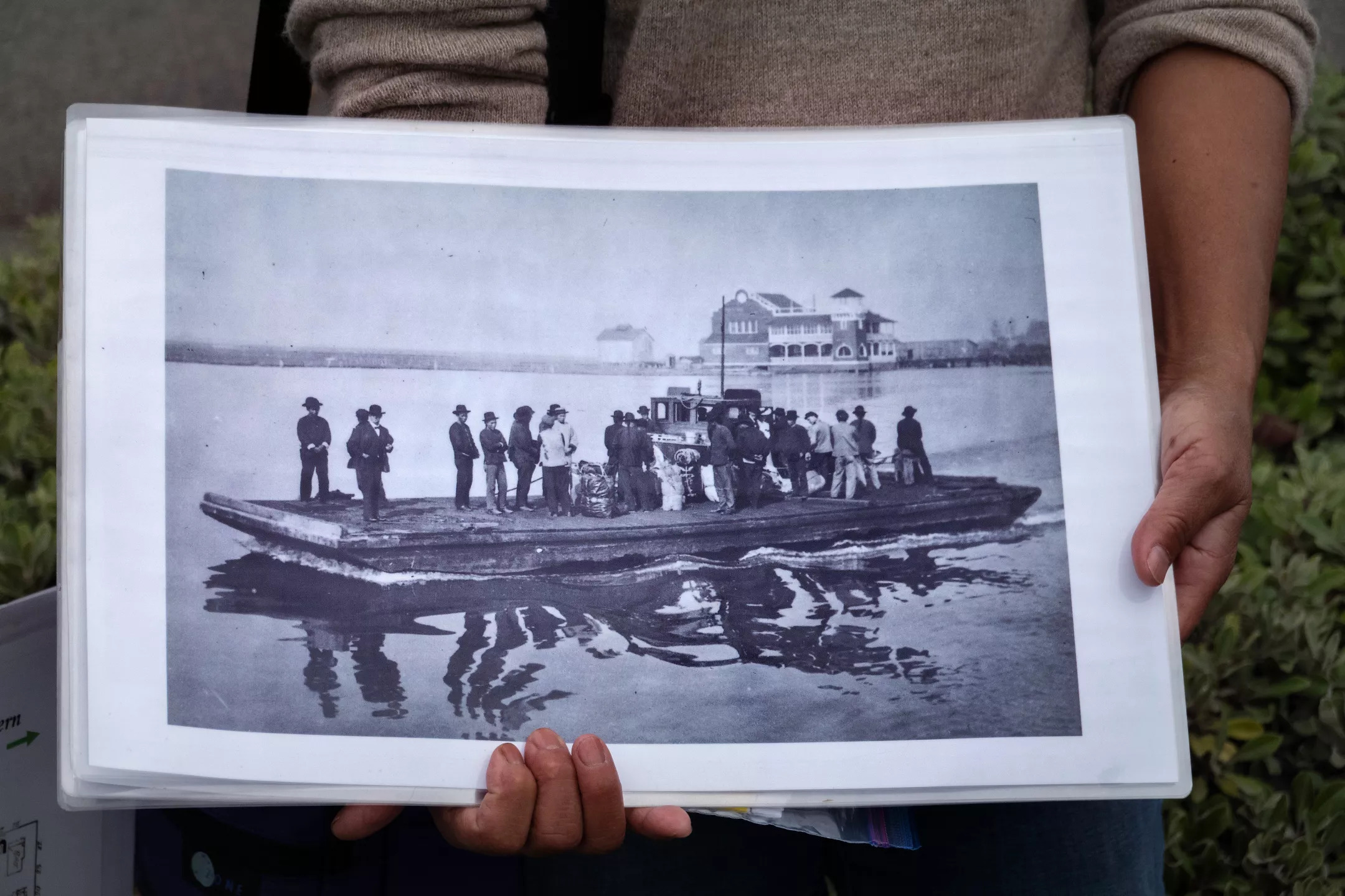 According the the Clarke Museum website, a group of Chinese and Japanese people were secretly brought in to work in a local cannery but were expelled after being found out. 