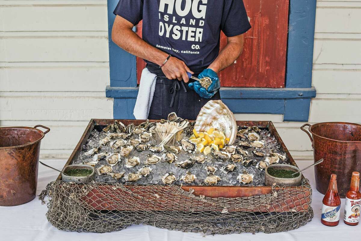 Hog Island Oyster Co. currently doesn't offer local Tomales Bay oysters at most of its restaurants due to rain closures.