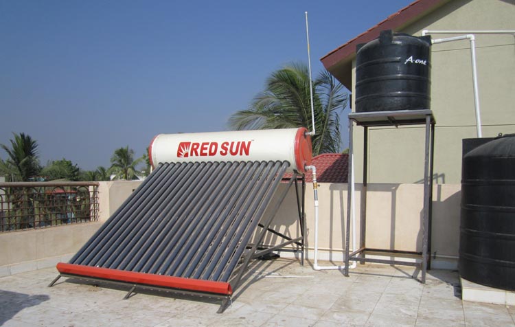 Redsun Solar Water Heater Installation Method