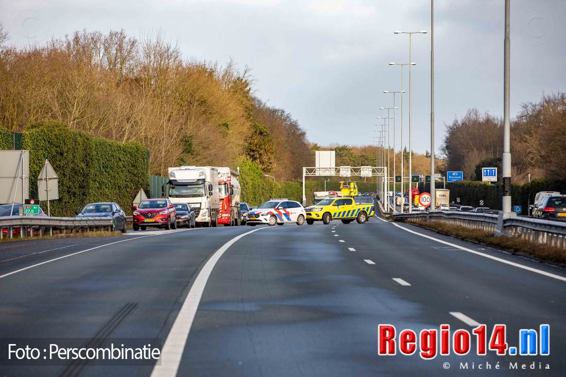 ongeluk laren vandaag