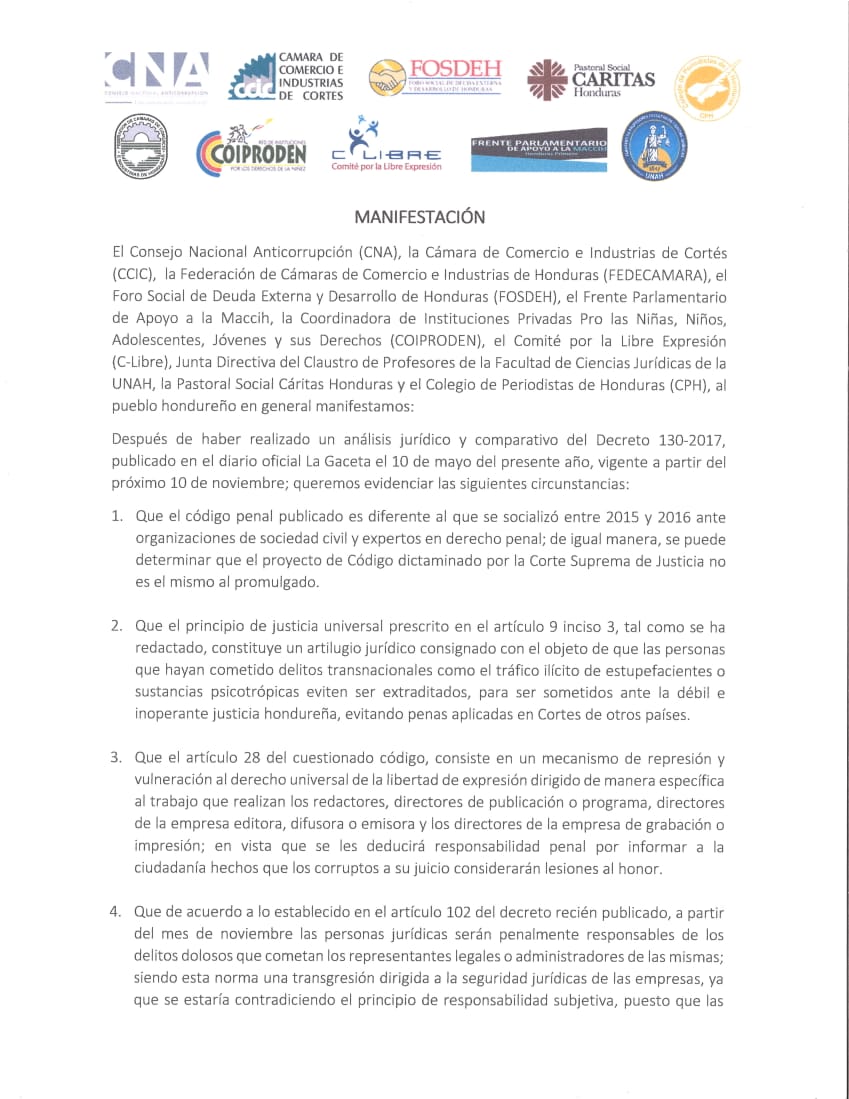 manifiesto