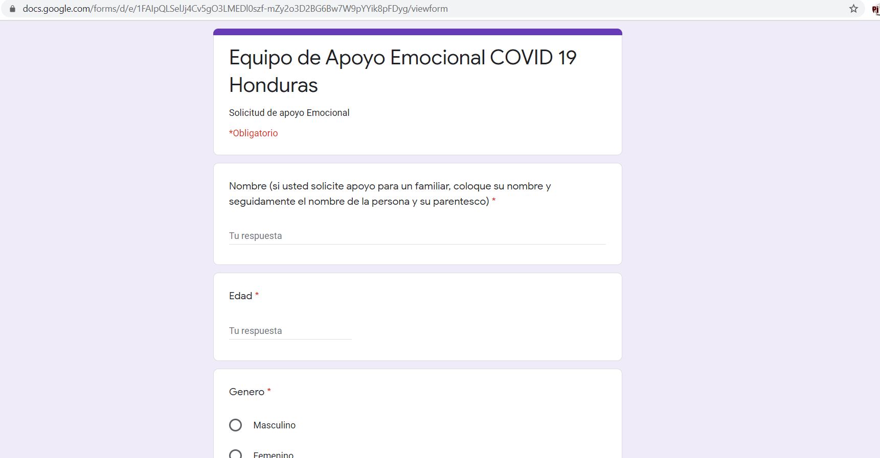 Apoyo emocional