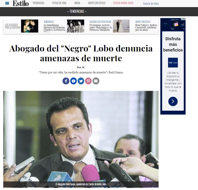 Abogado Raúl Suazo