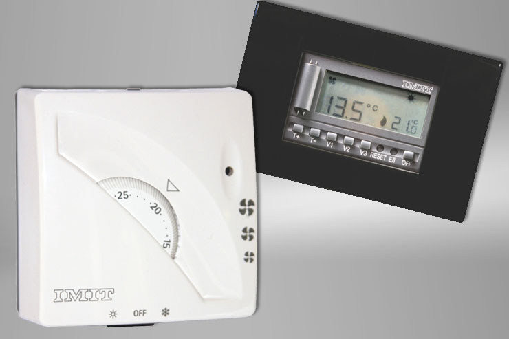 Imit Fan Ta3 E 503 Termostati Ambiente Con Regolazione Fan Coil Rinnovabili Risparmio