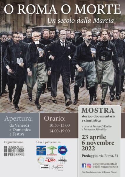A Predappio La Mostra Sul Centenario Della Marcia Su Roma O Roma O Morte Romagnauno