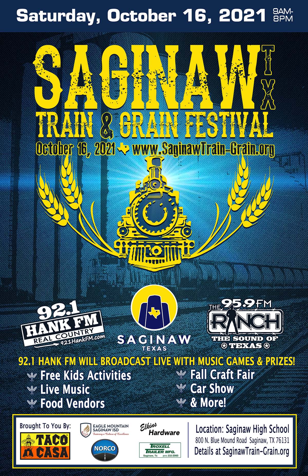 Saginaw Train And Grain Festival Russell Feed Supply