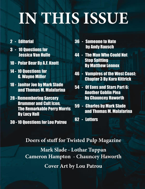 Twisted Pulp Magazine Issue 004