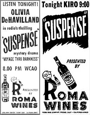 Suspense Radio’s Outstanding theater of Thrills