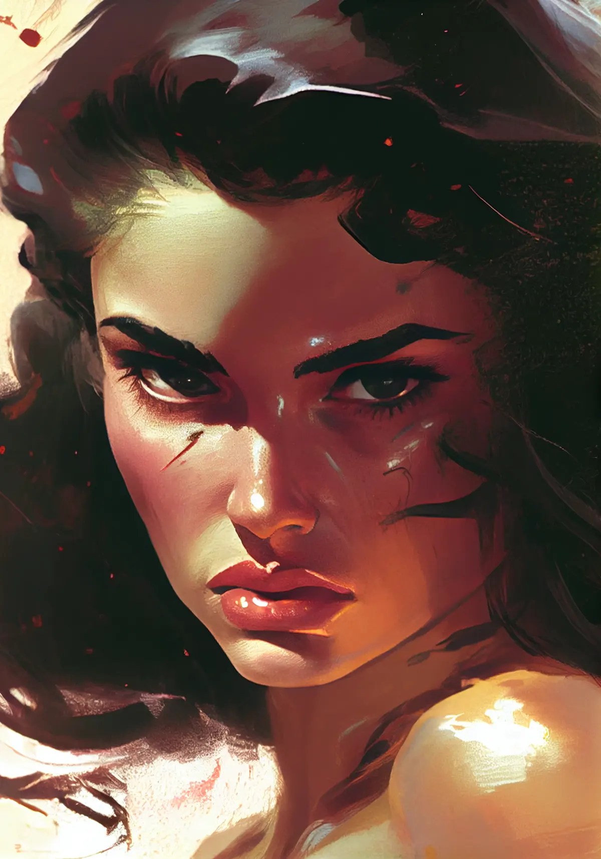 The Queen of Death by Mark Slade