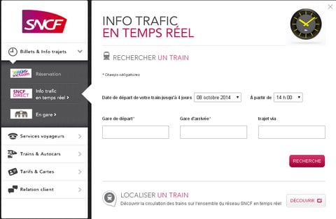 Sncf Info Trafic La Position Des Trains En Temps Reel