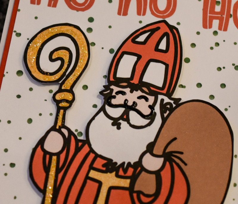 Eine Susse Nikolauskarte Mit Dem Heiligen Nikolaus Sewing Elch