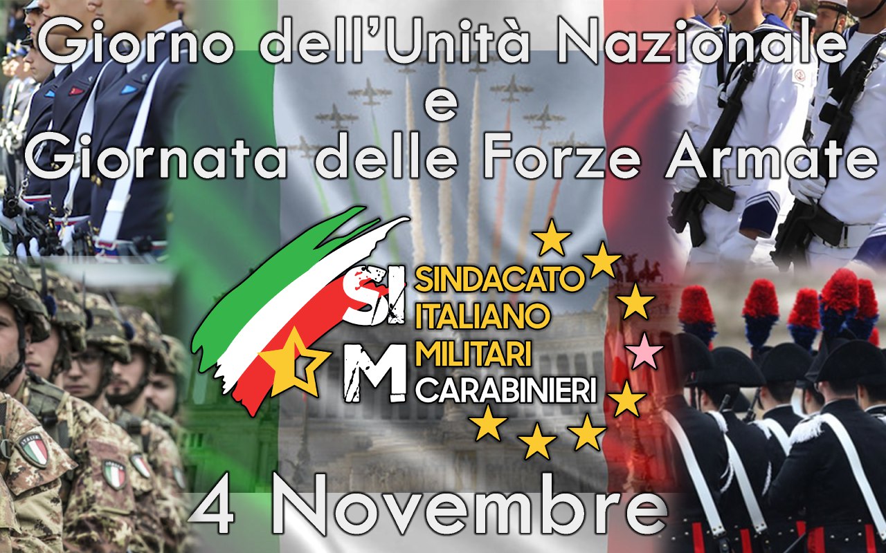 4 Novembre Festa Dell Unita Nazionale E Giornata Delle Forze Armate Sim Carabinieri