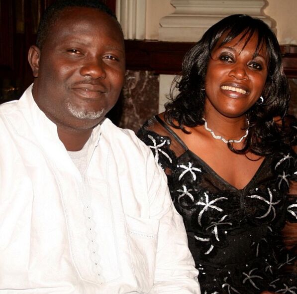 Antar Laniyan and wife