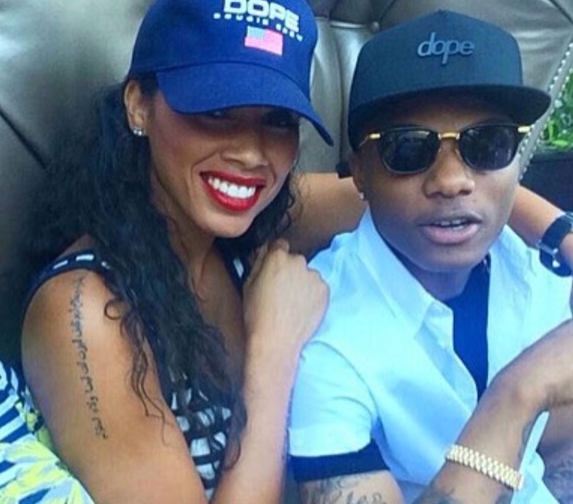 Jada Pollock and Wizkid