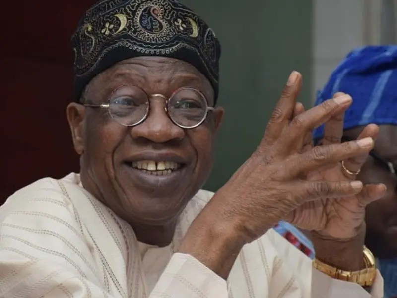 Lai Mohammed happy