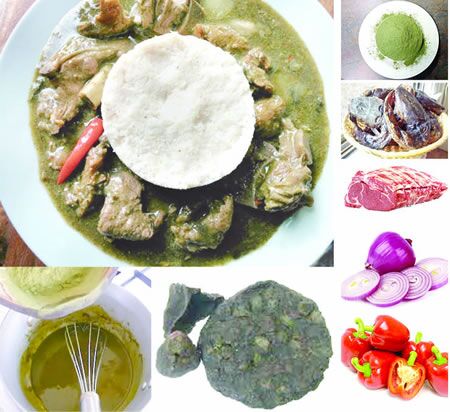 Miyan kuka ingredients