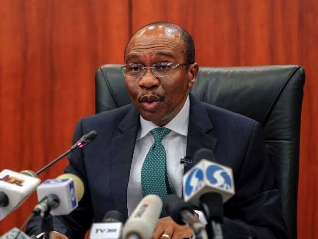 Godwin Emefiele talking