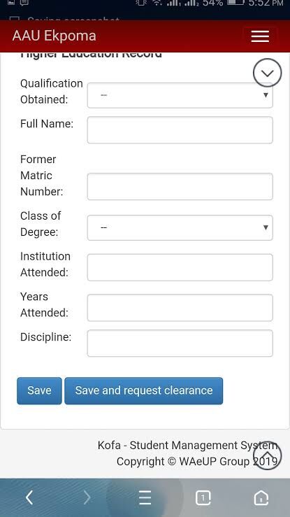 How to create an AAU Kofa account 