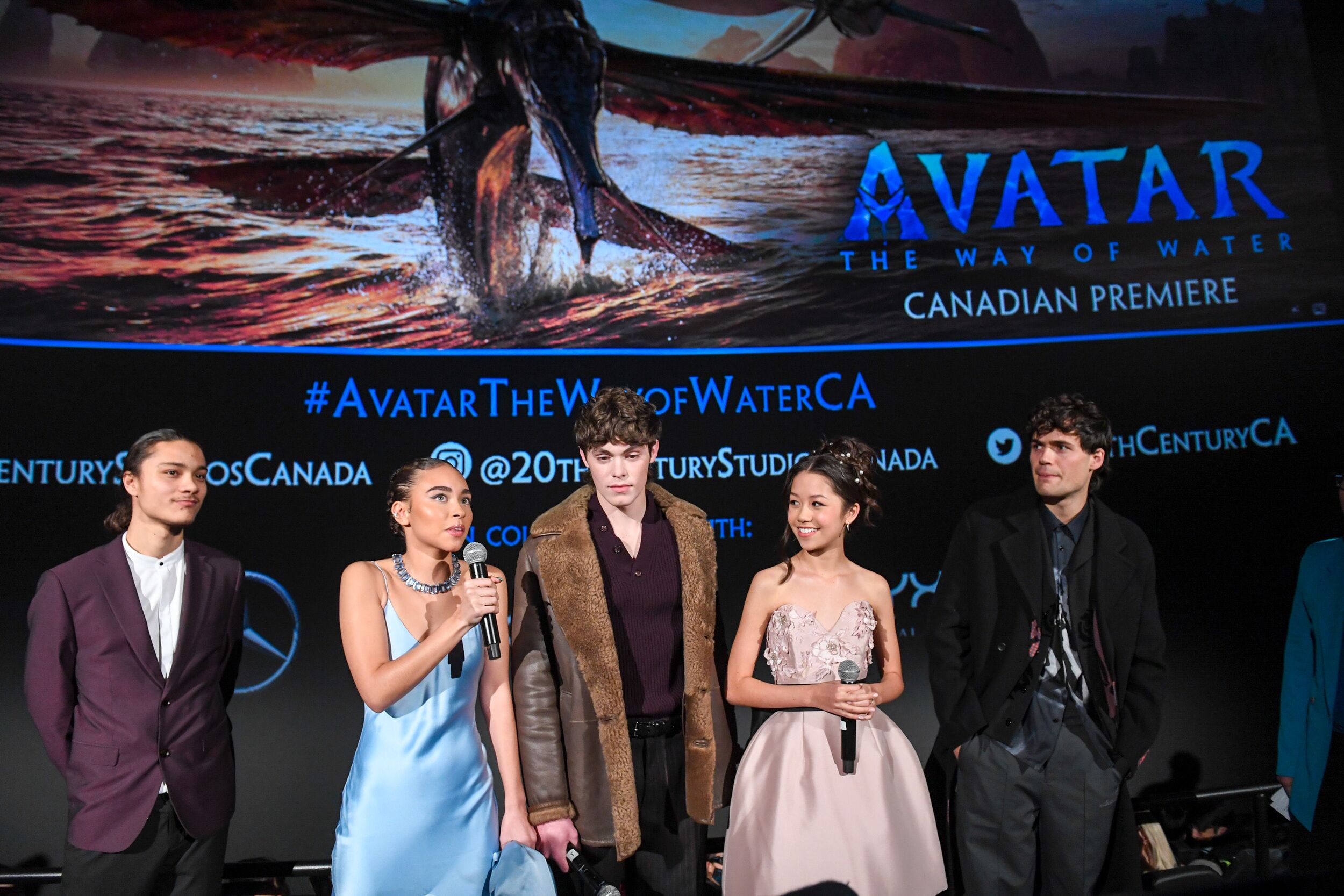 Filip Geljo at Avatar premier