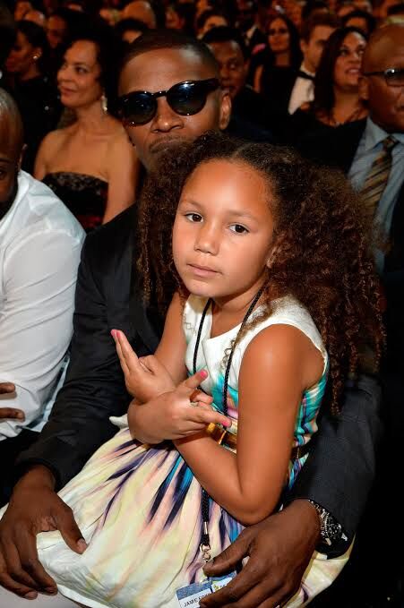 Annalise Bishop and her father at an awards show