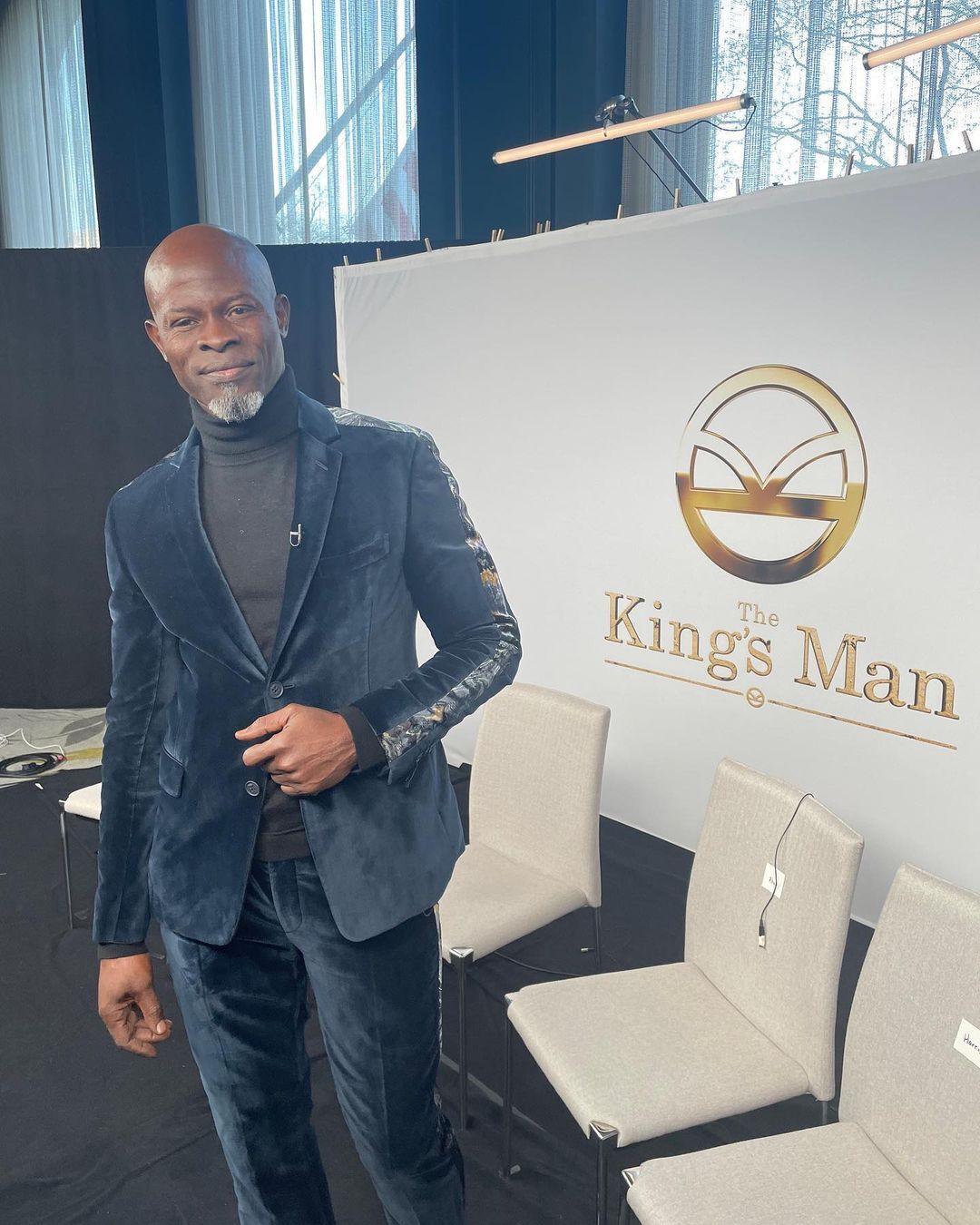 Kenzo Lee Hounsou's father, Djimon Hounsou