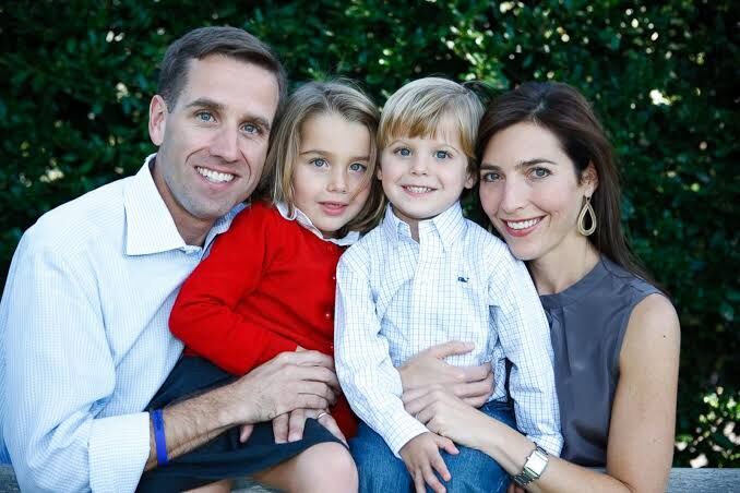 Hallie Biden and her family