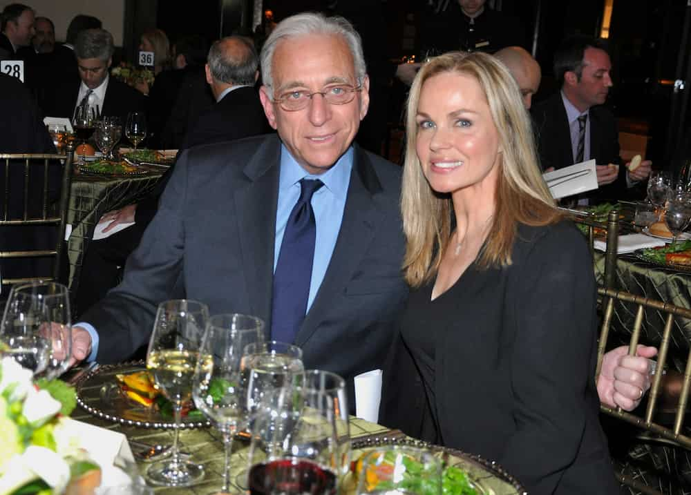 Claudia Heffner Peltz and her husband at an event