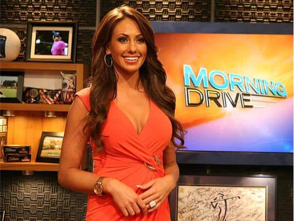 Holly Sonders smiling