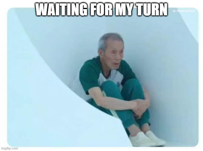 What is the waiting meme?