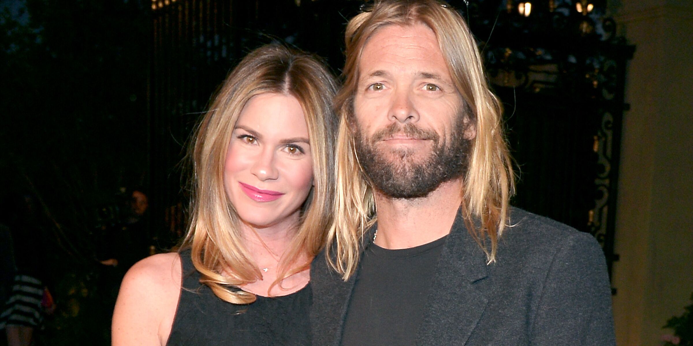 Taylor Hawkins and wife