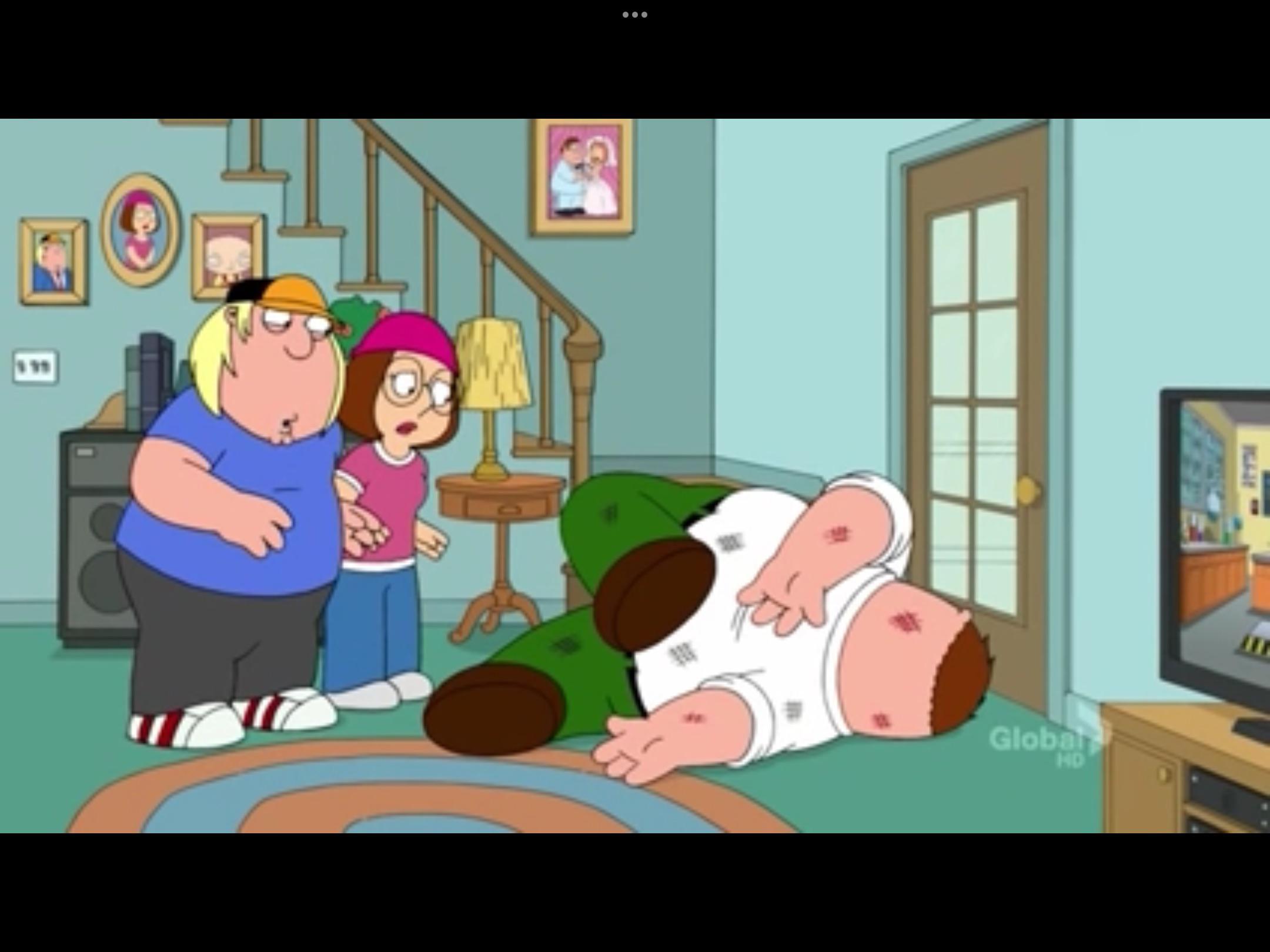 What is Family Guy Death Pose?