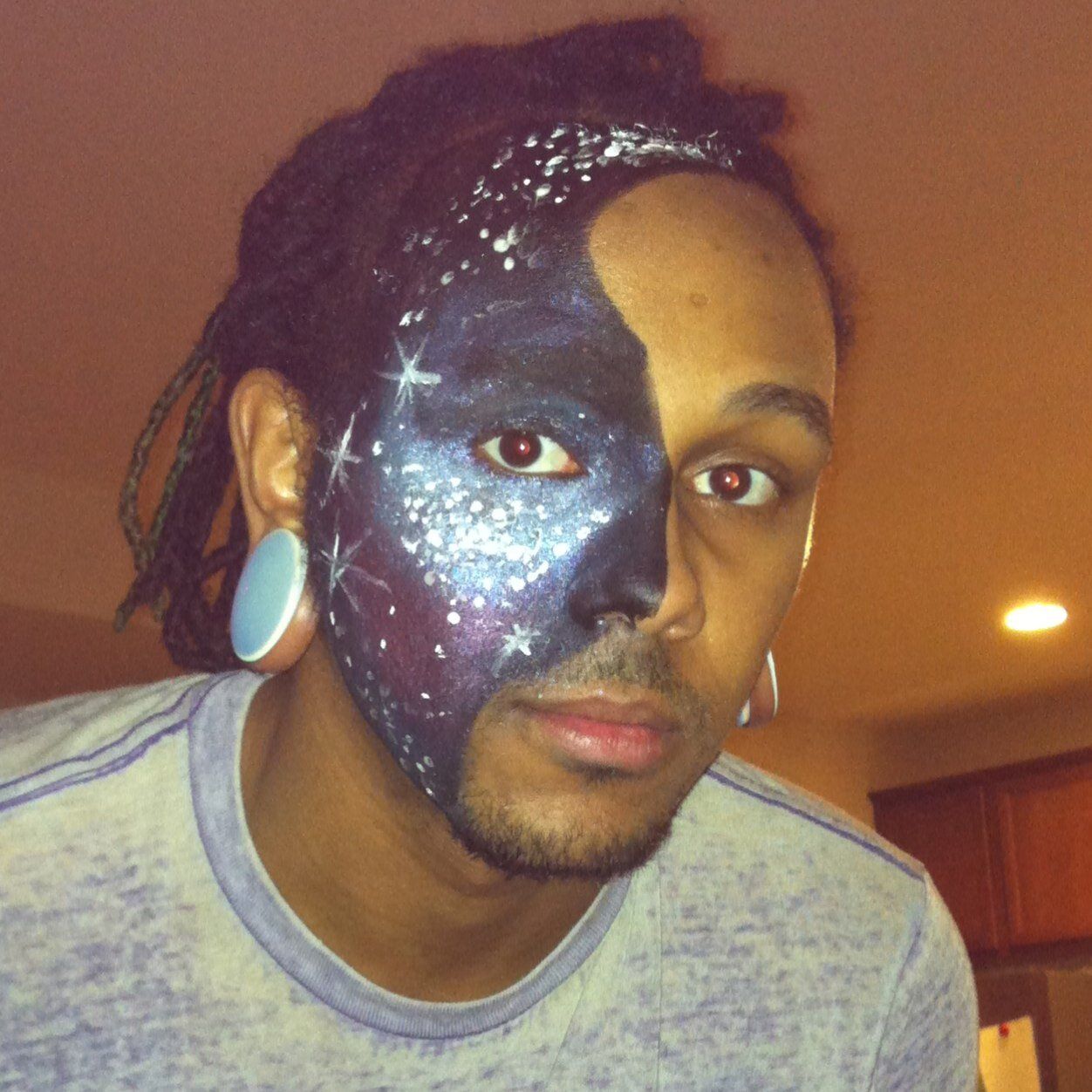 Craig Lamar Traylor painted face