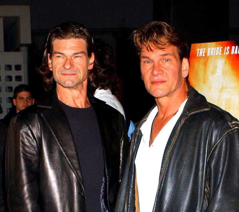 Don Swayze with his brother, Patrick Swayze