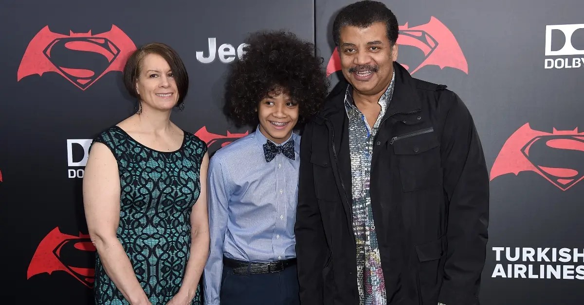 Travis Tyson with his parents