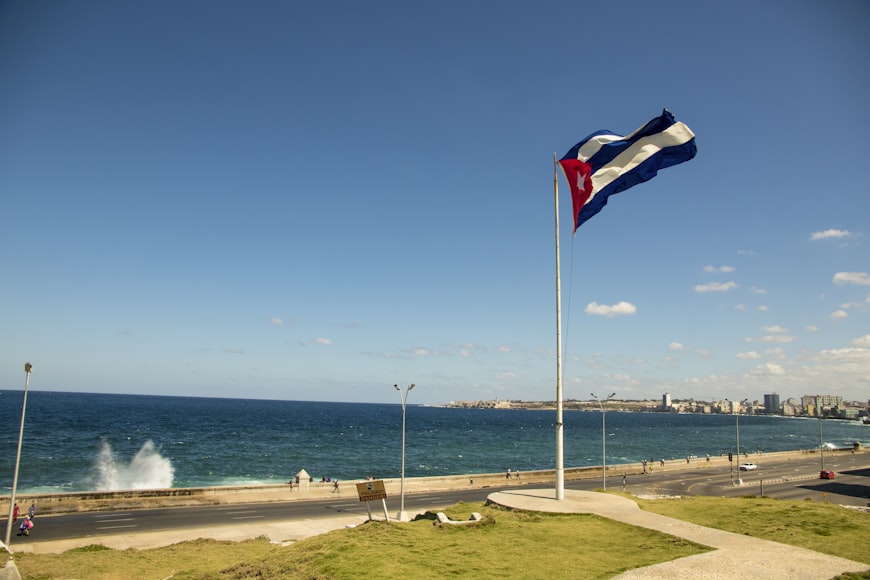 Cuba flag colours