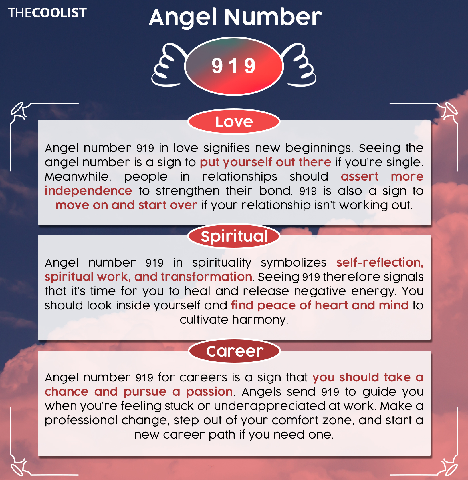 919 angel number meaning