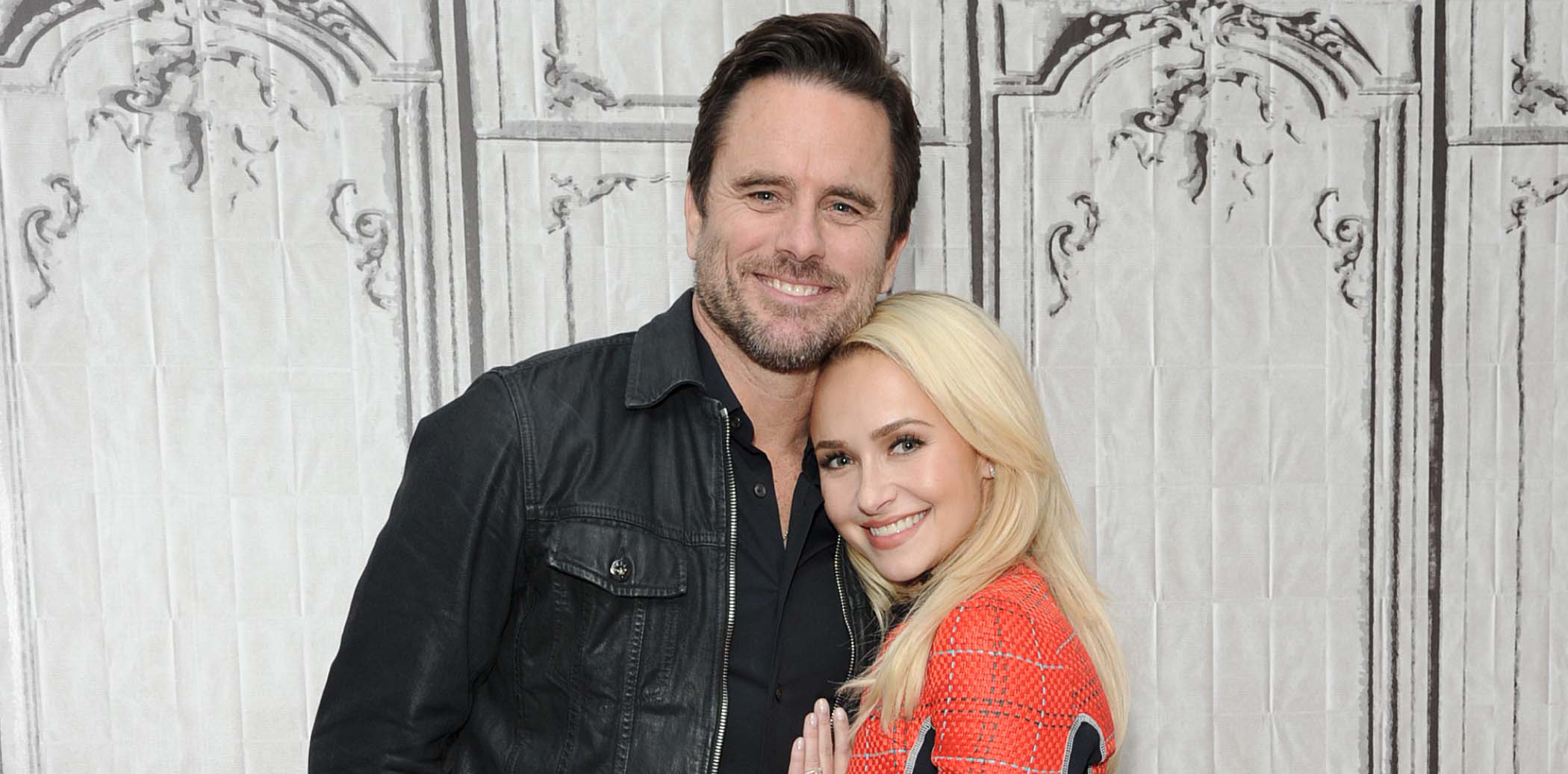 Hayden Panettiere and Charles Esten At Build Series