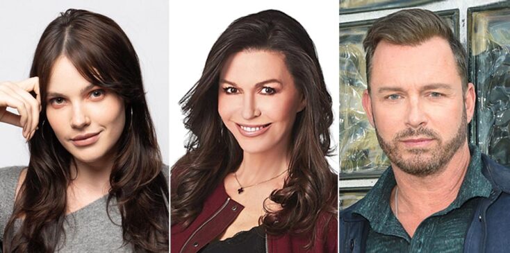 Cait Fairbanks, Finola Hughes, Eric Martsolf