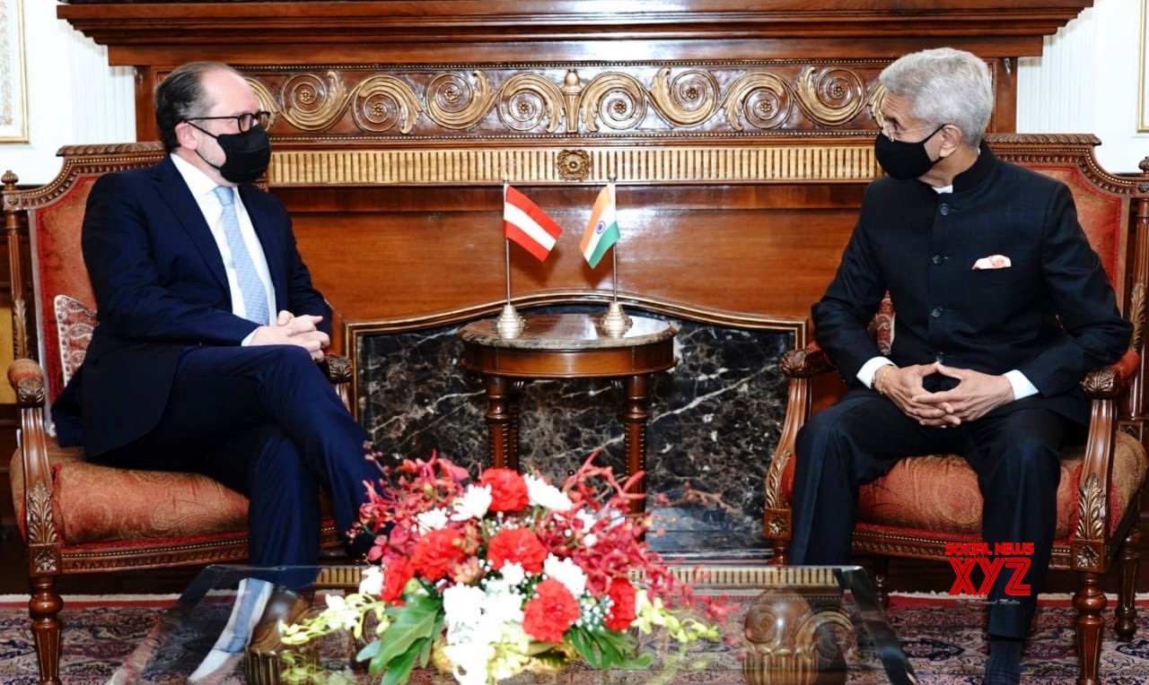 New Delhi Eam Dr S Jaishankar Meets Austrian Foreign Minister Alexander Schallenberg Gallery Social News Xyz