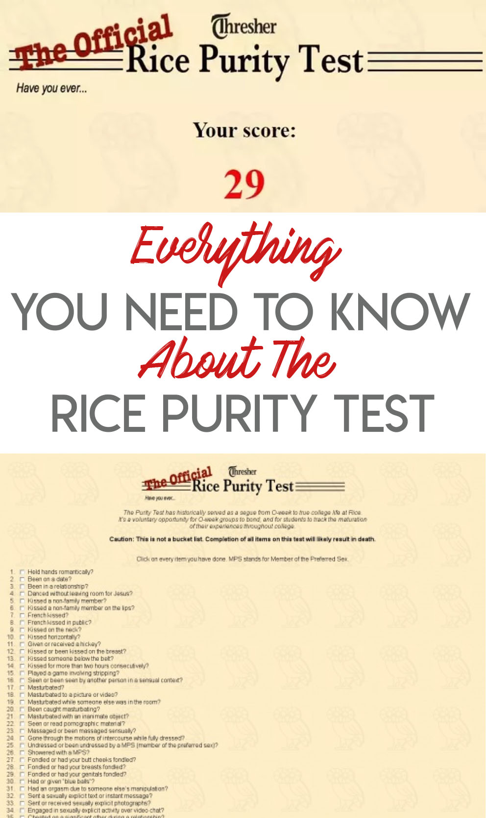 Everything You Need To Know About The Rice Purity Test Society19