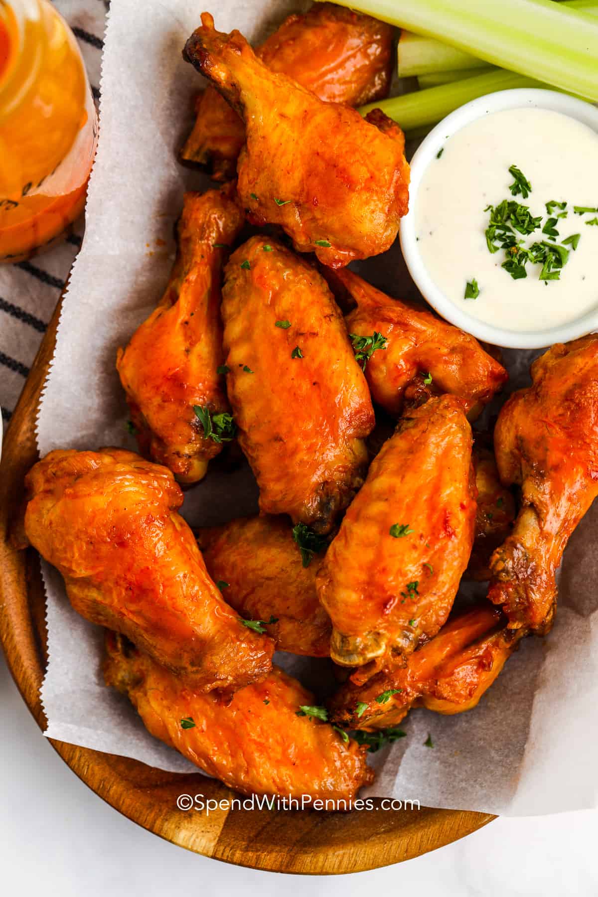 Air Fryer Buffalo Wings Depensez Avec Des Sous Mes Enfants Adorent Friteuses Sans Huile