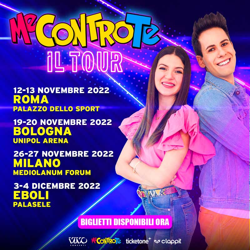 Me Contro Te Il Tour Tutte Le Date E I Biglietti Dello Spettacolo Con Lui E Sofi Spettacolo Eu