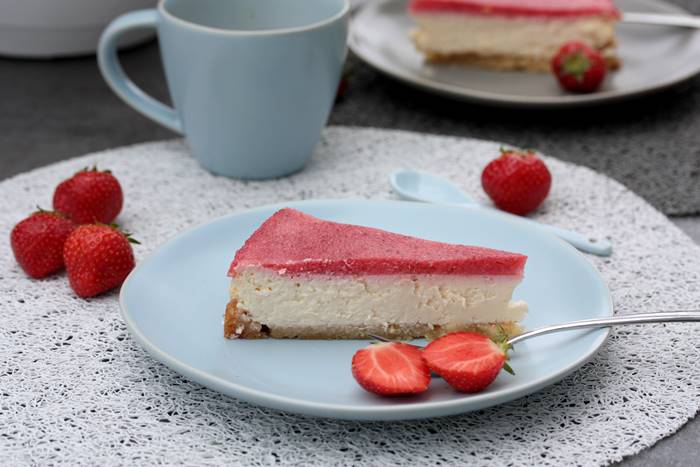 Erdbeer Kasekuchen Ohne Zucker Und Low Carb Storfine