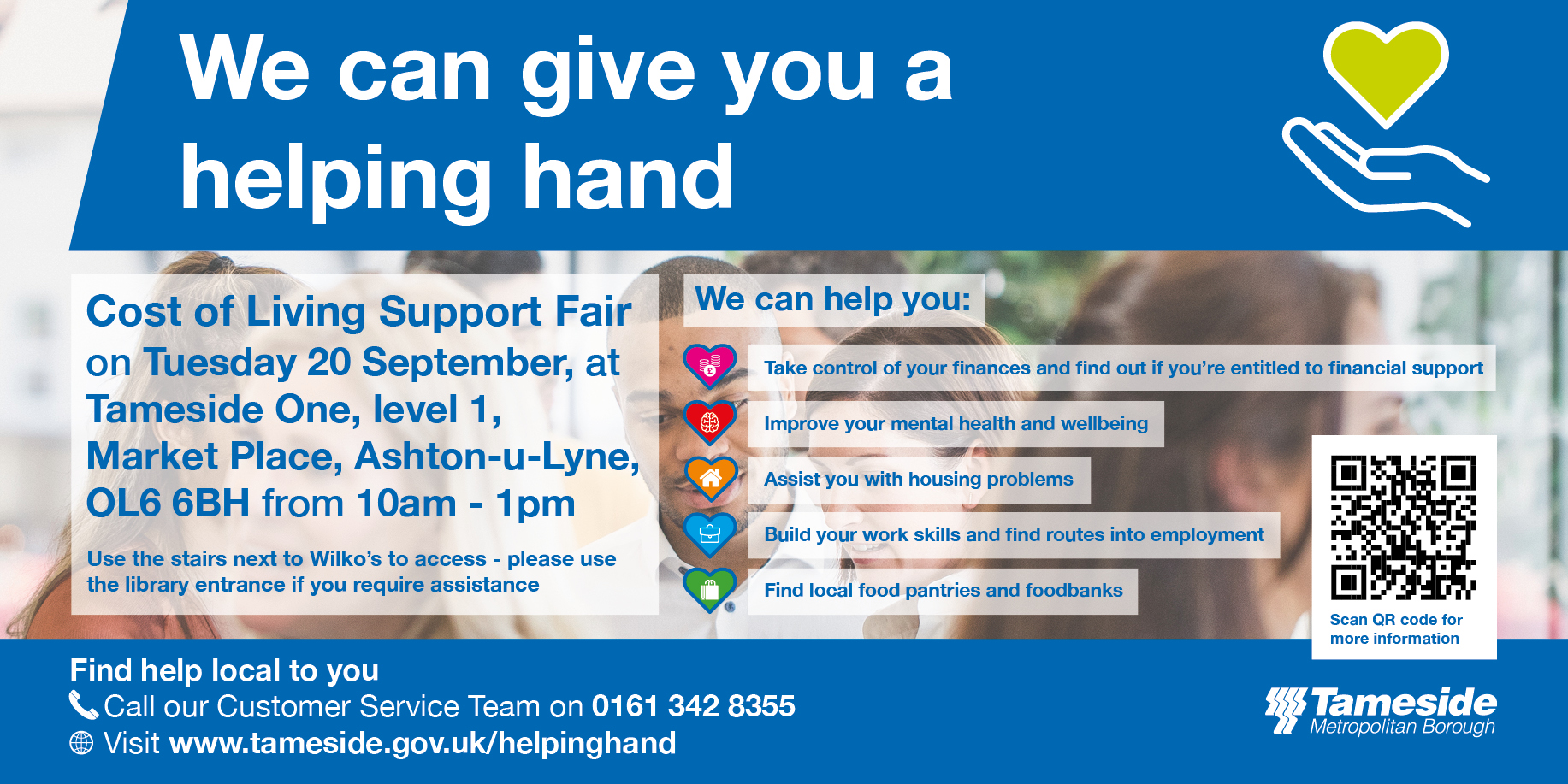 Helping Hand For Residents Struggling With Cost Of Living Tameside Correspondent