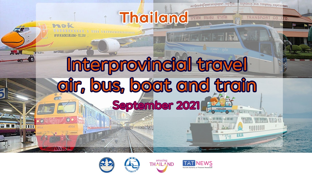 Updates On Domestic Travel In Thailand In September 2021 Tat Newsroom