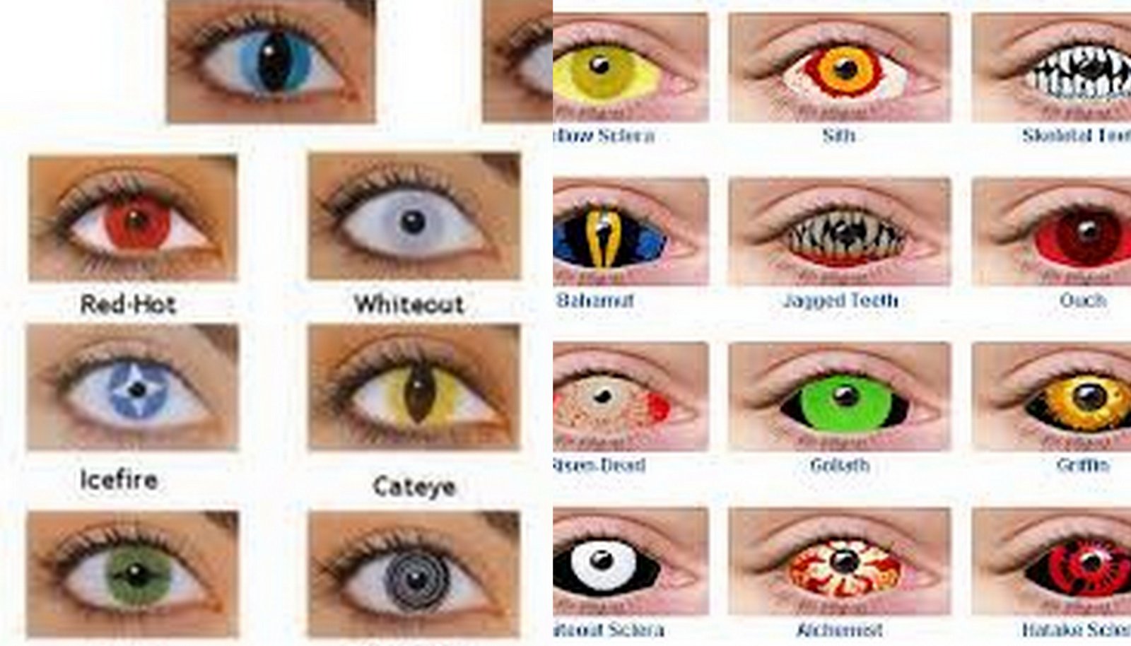 Fun And Unusual Contact Lenses That Will Make You Stand Out Jane Fashion Travels