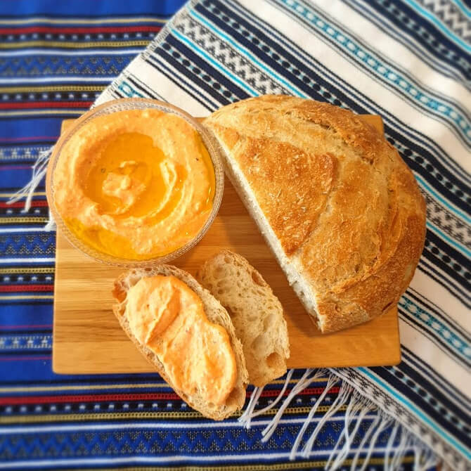 Htipiti Eli Kreikkalainen Feta Paprikadippi On Helppo Herkku