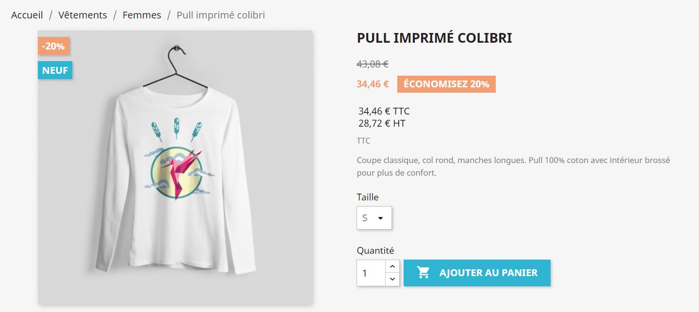 Prestashop Affichage Des Prix Ttc Et Ht