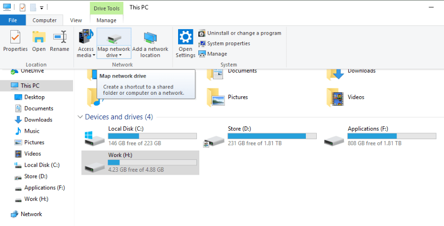How To Map A Network Drive In Windows
