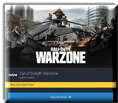 Call Of Duty Warzone Available As Free Download Pc Ps4 Xbox